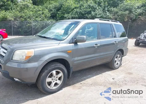 2007 Honda Pilot Ex из США, поврежденный, VIN 2HKYF18437H502271